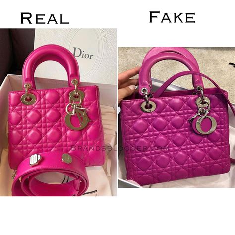 dior fake logo|how to authenticate dior bag.